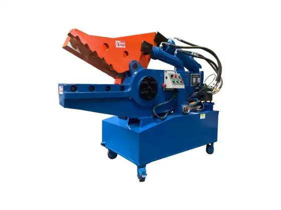 Hydraulische Metallschermaschine