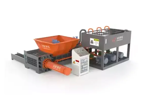 Schrott-Aluminium-Ballenpresse